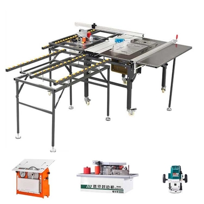 Het Comité van de melamine Glijdende Lijst Zaag5.4kw Draagbare Houten Snijmachine